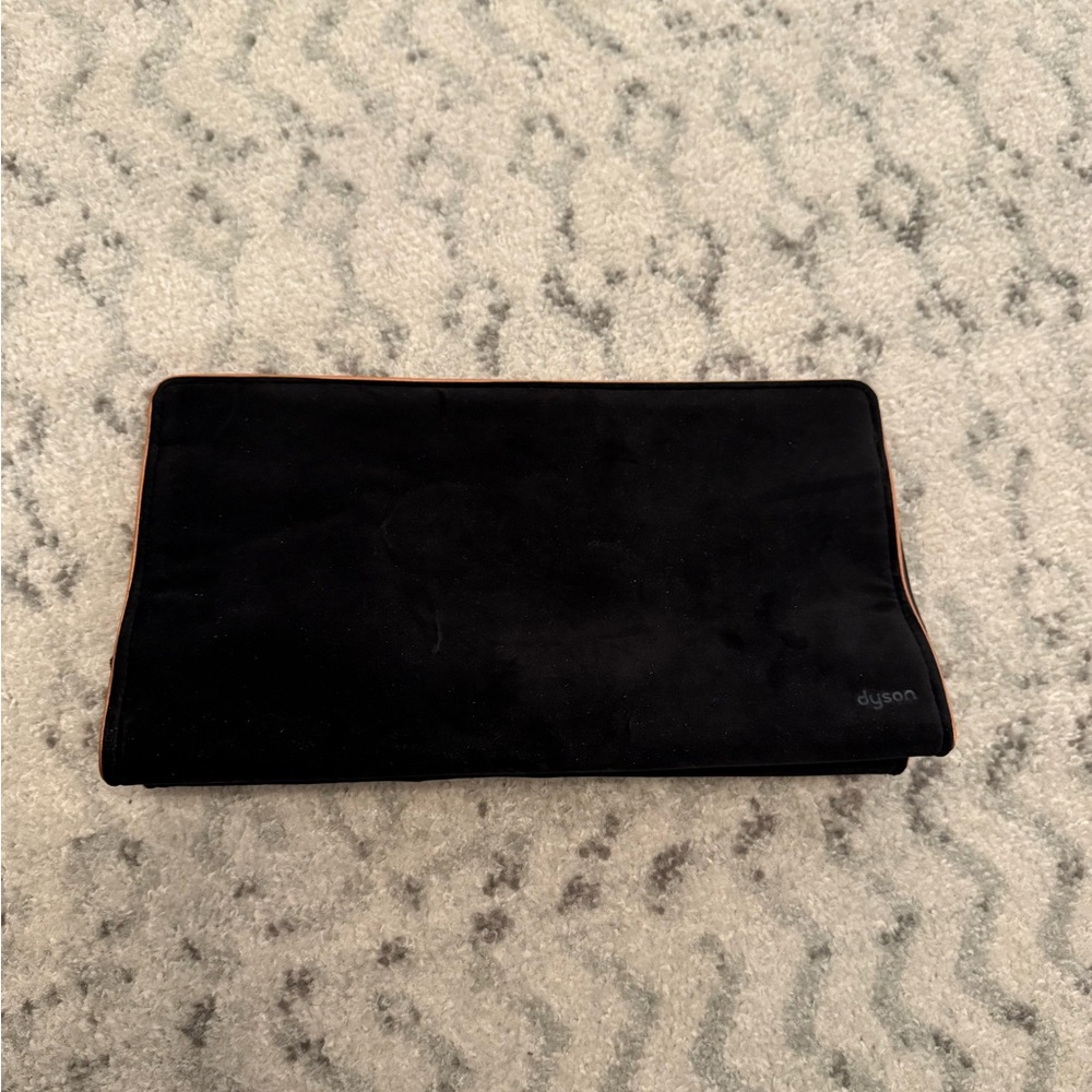 Dyson Black Suede Clutch